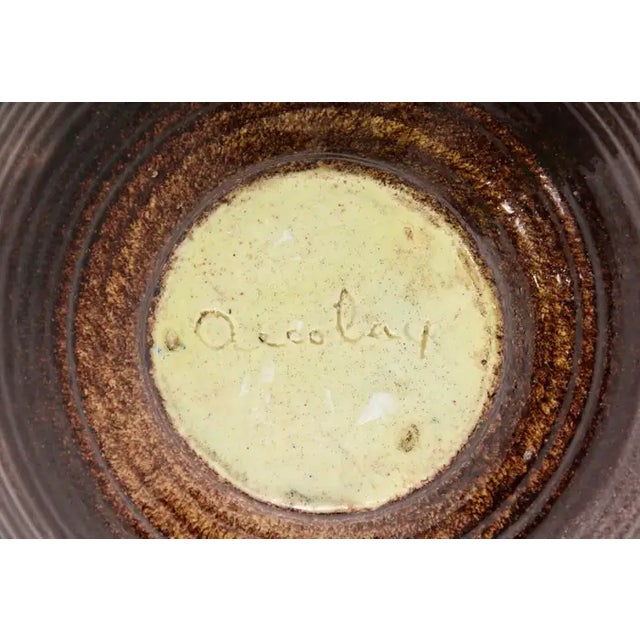 Accolay Pottery Bowl For Sale - Image 11 of 11