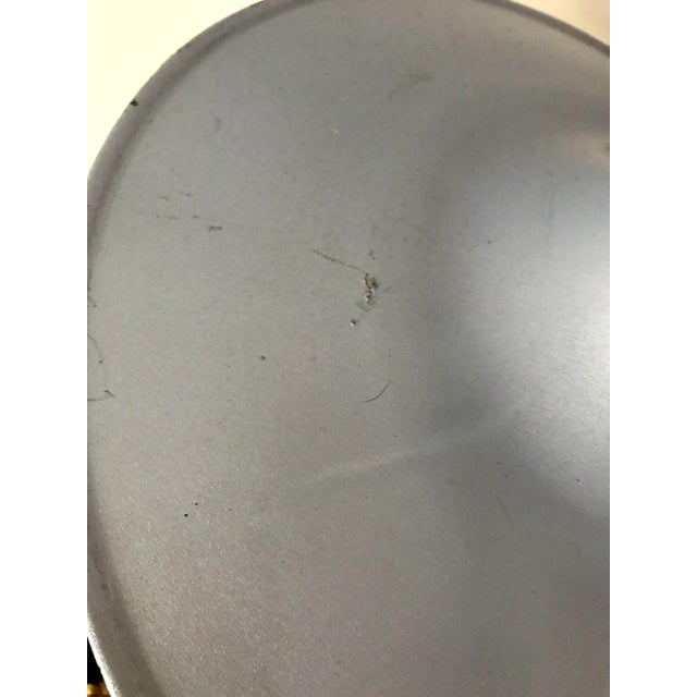 Vintage Powder Blue Wall Mount Barn Light For Sale - Image 10 of 12