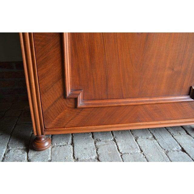 Art Deco Mahogany 1-Door Arch Cupboard For Sale - Image 9 of 10