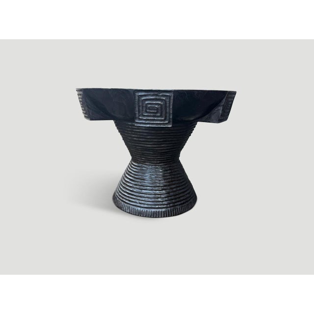 Andrianna Shamaris Impressive Century Old Side Table For Sale In New York - Image 6 of 18