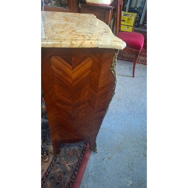 1960s Vintage Louis XV Style Chest of Drawers, 1960 For Sale - Image 5 of 8