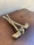 Vintage Double Golf Club Brass Door Knocker For Sale - Image 4 of 8