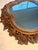 Vintage Walnut Carved Fruit, Nut & Floral Quatrefoil Wall Mirror - 24x30 For Sale In Charleston - Image 6 of 9