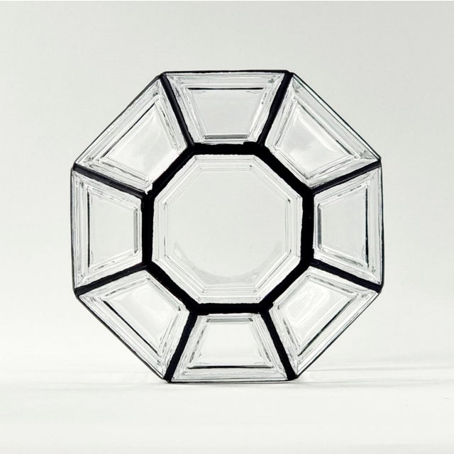 Mid-Century Glass Flush Mount from Limburg, Germany, 1960s For Sale - Image 9 of 10