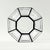 Mid-Century Glass Flush Mount from Limburg, Germany, 1960s For Sale - Image 9 of 10