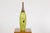 Early 21st Century Artisan Handmade Lime Green Glazed Ceramic Vase with Brown Neck For Sale - Image 12 of 12