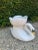 Hand Painted Glazed Italian Terra Cotta Swan Planter Jardiniere For Sale - Image 4 of 13