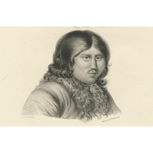 Brodtmann, Japanese, Chinese, and Kamchatkan Peoples, 1827, Lithographs, Set of 2 For Sale - Image 3 of 13