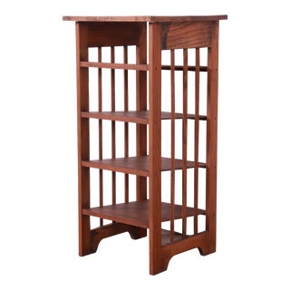 Antique Mission Oak Arts & Crafts Bookshelf, Circa 1920s For Sale