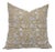 Fabdivine Artisan Block Print Throw Pillow Cover 16x16 Inch Thick Linen-Manikarnika For Sale