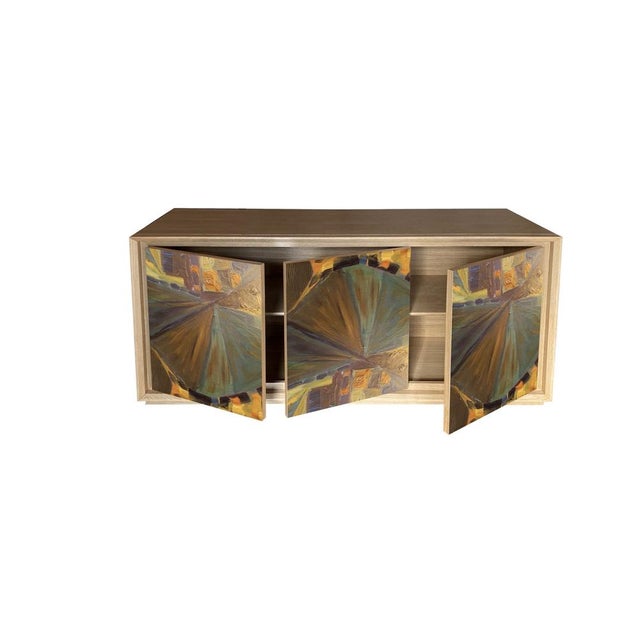 Contemporary Pittura Quattro Sideboard by Meccani Studio for Meccani Design For Sale - Image 3 of 6