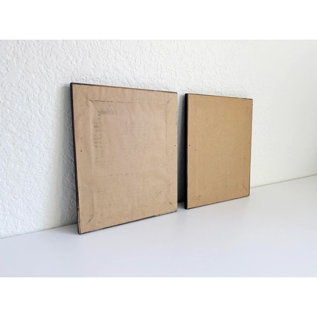 Black 1950s Panther Jungle Prints by Locke, Framed - Pair For Sale - Image 8 of 8