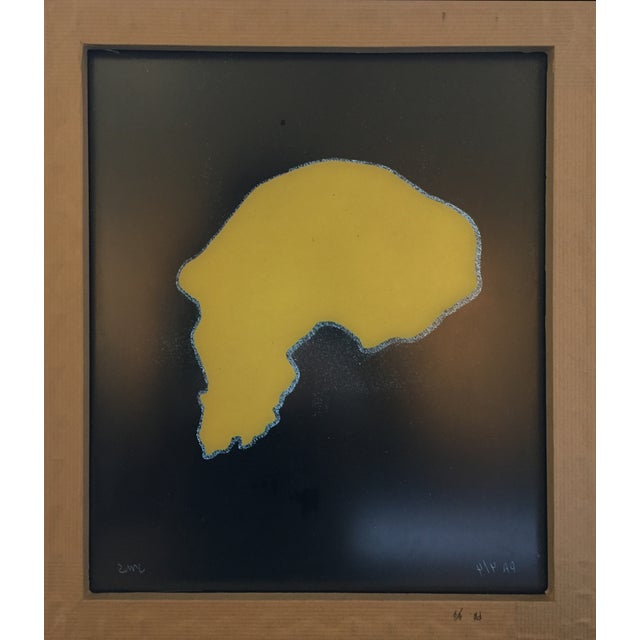 José Maria Sicilia (1954) Untitled Resin and screen printed between two glasses. Work readable by backlight (natural or...