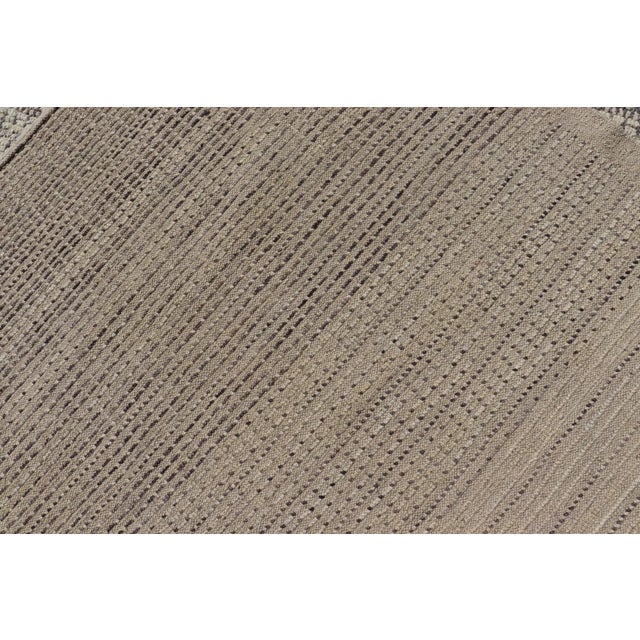Hand-Knotted Modern Tribal Rug by Keivan Woven Arts, Wool, 9'5 X 12'1 For Sale - Image 12 of 12