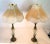 1950s Hollywood Regency Cut Glass and Brass Lamps - A Pair For Sale In Boise - Image 6 of 6