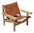 Cognac Leather Model 168 Hunters Lounge Chair by Kurt Østervig for K.P. Møbler, Denmark, 1960s For Sale