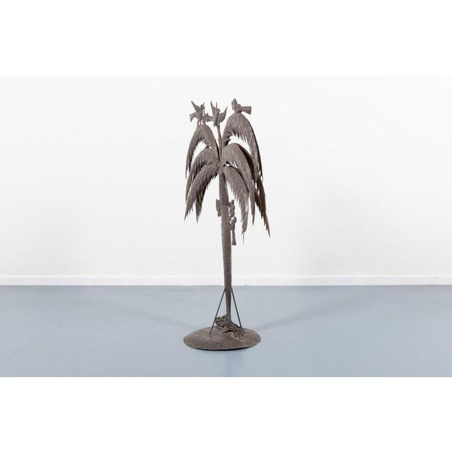 Wrought Metal Palm Tree by Atelier Marolles For Sale - Image 4 of 10