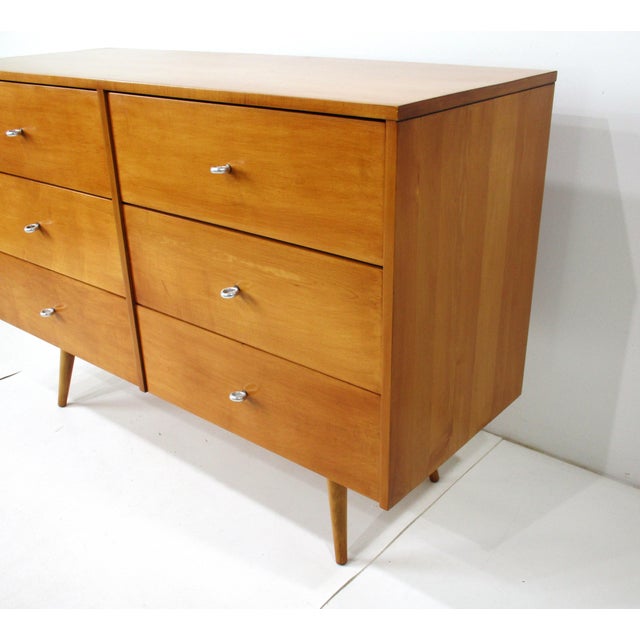 Winchendon Furniture “Planner Group” 1950s Paul McCobb Planner Group Dresser Chest by Winchendon (A) For Sale - Image 4 of 12