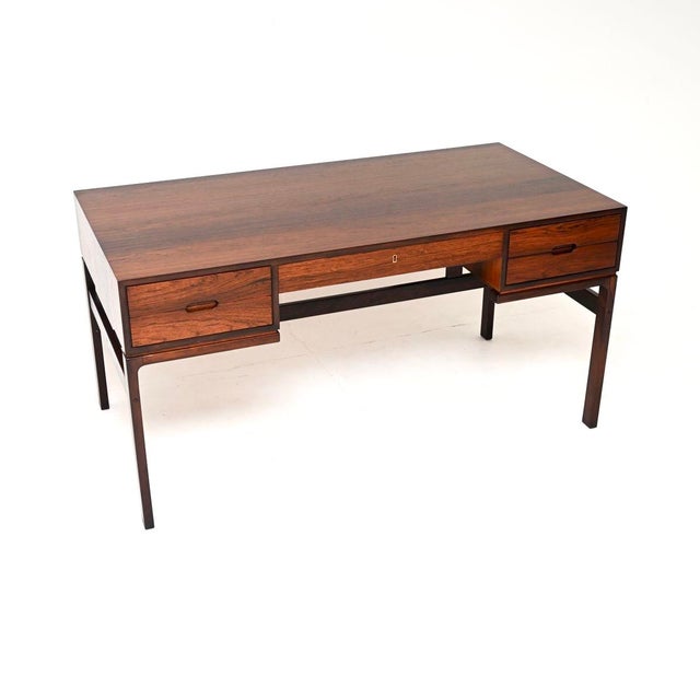 Vintage Danish Desk by Arne Wahl Iversen for Vinde Møbelfabrik, 1960 For Sale - Image 11 of 11