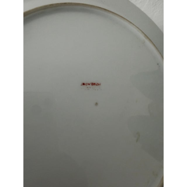 Famille Rose Plate For Sale - Image 4 of 5