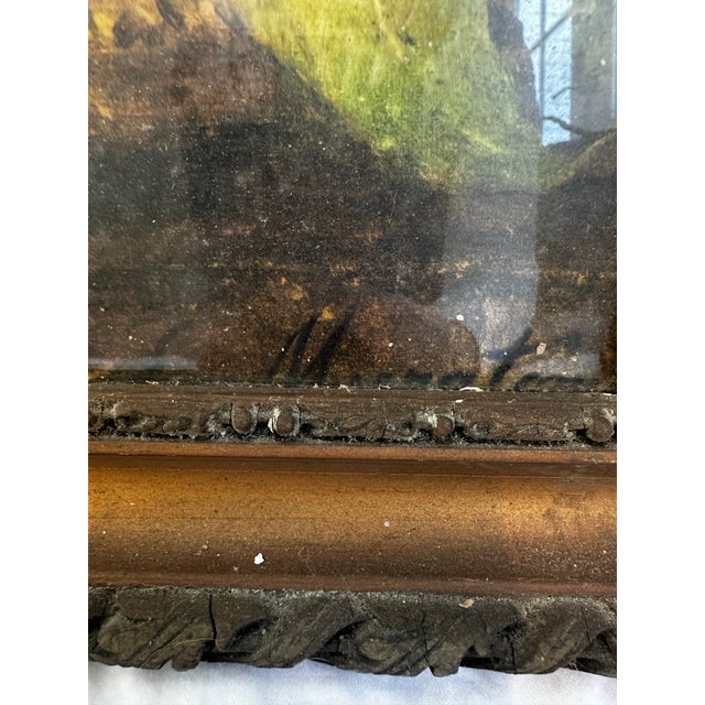 French Late 19th Century Original Painting by French Artist Euphemie Muraton For Sale - Image 3 of 7