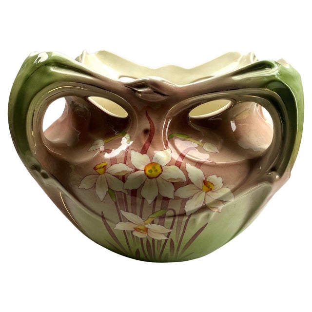 Vase by Hector Guimard for Faïencerie De Bruyn For Sale - Image 6 of 16