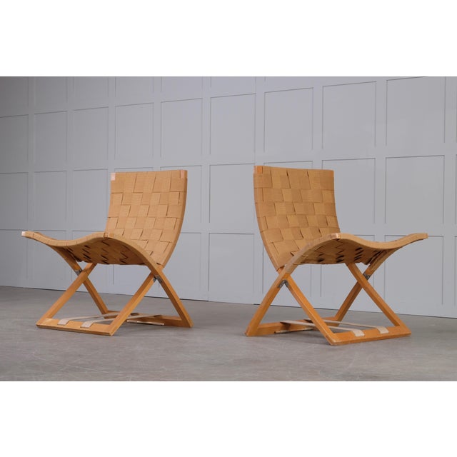 Set of Swedish Folding Chairs, 1960s For Sale - Image 12 of 12