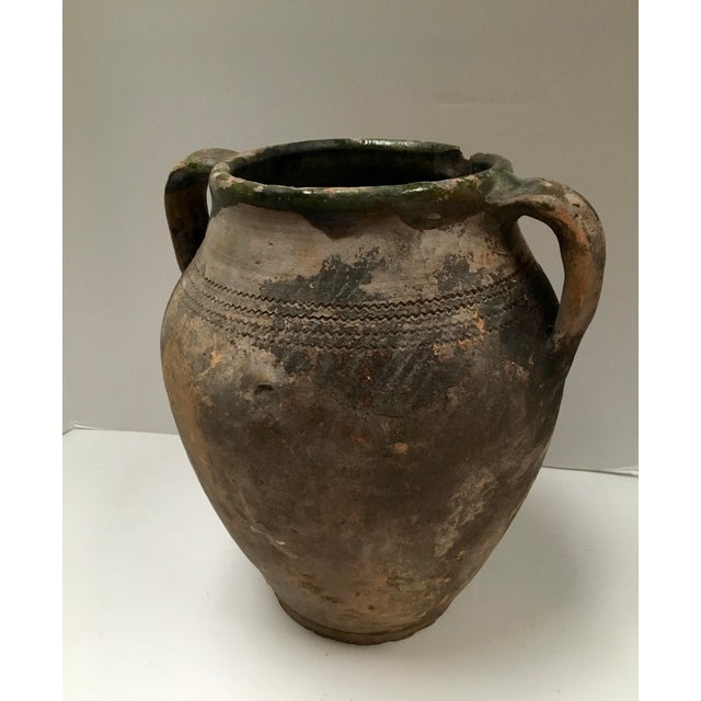 Antique Early 1900s Turkish Olive Oil Jar Chairish