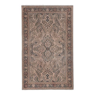 Pale Color Turkish Small Handmade Traditional Door Mat For Sale