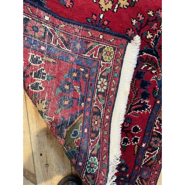 Middle Eastern Rug in Wool For Sale - Image 9 of 10