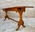Brown Mid 20th Century Winged Console Table in Walnut with Claw Feet in Bronze with Drawers and Wheels For Sale - Image 8 of 18