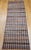A charming piece of American handcrafted folk art, this magnificent vintage American rag runner is a beautiful example of...