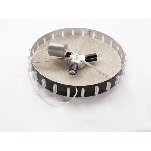 Drum Pendant Light in the style of Stilnovo, Italy, 1950s For Sale - Image 6 of 7