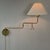 1950s Articulating Brass Wall Light, 1950s For Sale - Image 5 of 16