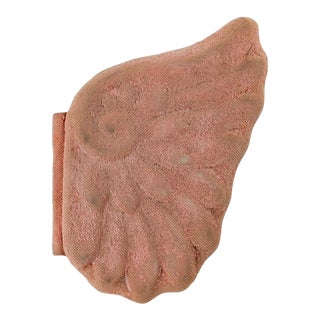 Antique 1890s Pink Velvet Wing Autograph Book For Sale
