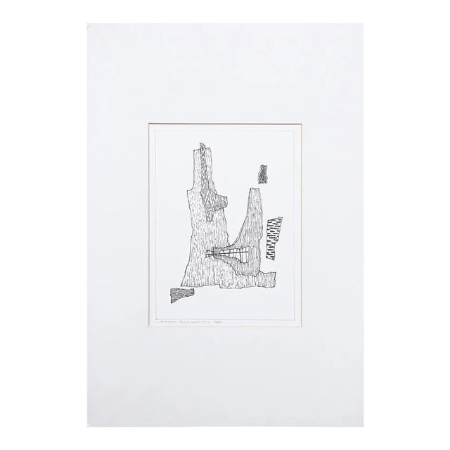 Luigi Veronesi, Composizione, Drawing For Sale