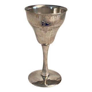Sailing Series Newport Harbor Yacht Club Trophy Cub N. H. Y. C. 1950 July-Aug. Series Rhodes II For Sale
