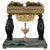 Empire Style Bronze and Sea-Green Marble Table Planter with Caryatids, 1860 For Sale - Image 12 of 12