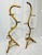 Wood Pair Vintage Italian Rattan & Bamboo “Snake” Plant Stands For Sale - Image 7 of 10