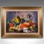 This is a large vintage still life painting. A German, framed oil on canvas titled Stilleben mit Fasan, dating to the late...