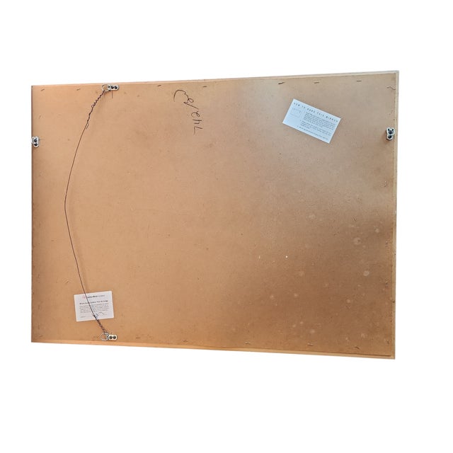 Carolina Mirror Company Vintage Carolina Mirror Company Gilt Regency Beveled Glass Wall Mirror For Sale - Image 4 of 5