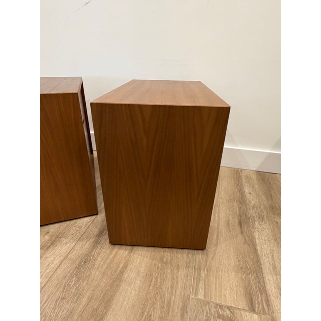 Brown MCM Style Storage Cubes by Treku Retailed by Design Within Reach For Sale - Image 8 of 8