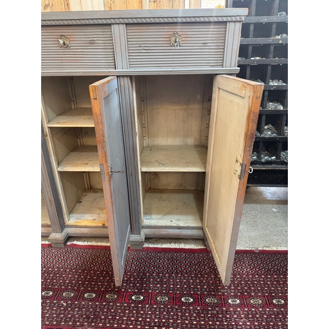 Late 19th Century Late 19th Century Swedish Gustavian-Style Buffet For Sale - Image 5 of 16