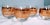 Culver Roly Poly Gold Glasses Set of 4 For Sale In Fayetteville, AR - Image 6 of 7