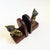 1980s Vintage Brass and Wood Cat Bookends - Set of 2 For Sale - Image 5 of 14