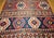 19th Century Caucasian Kazak Kilim, Geometric Pattern, Wool Flatweave, Blue & Green, 7' X 12' For Sale - Image 13 of 18