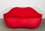 Pop Art Vintage Studio 65 for Gufram Bocca Lips Sofa Red Postmodern Italian Pop Art Design For Sale - Image 3 of 12