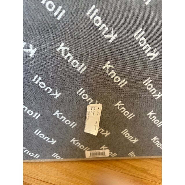 Metal 1970s Mies Van Der Rohe for Knoll Mr Armchair in Textured Woven Fabric For Sale - Image 7 of 10