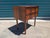 Vintage Danish Mid-Century Modern nightstand or small cabinet crafted from Rosewood with elegant sculpted drawer pulls and...