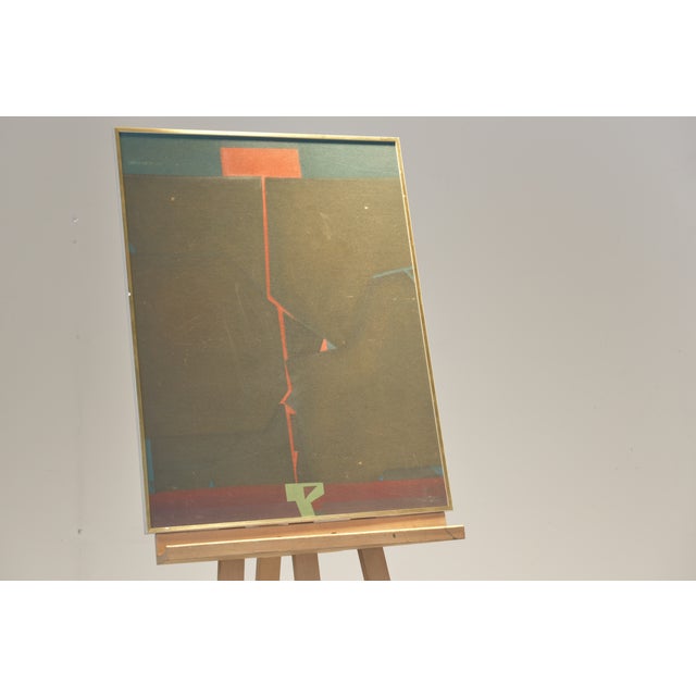 1970s Durchbruch, Robert Köck, 1975, Oil on Hardboard For Sale - Image 5 of 8